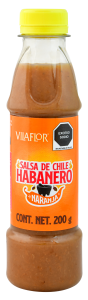 Salsa de chile habanero naranja
